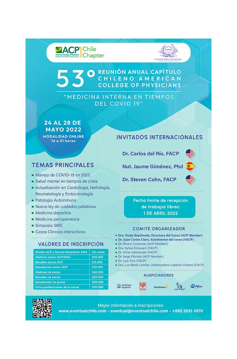 53° Reunión Anual Capítulo Chileno American College of Physicians